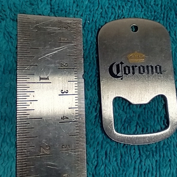 Stainless Steel Corona Bottle Opener Collectible - Picture 2 of 4